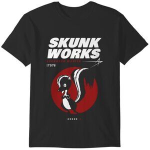 Lockheed Skunk Works Graphic T-Shirt Aviation Engineering Fan Gift Tee 91